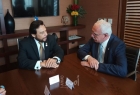 المالكي يلتقي نائب رئيس جمهورية السلفادور