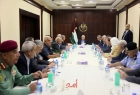 الرئيس عباس يجتمع مع قادة الأجهزة الأمنية ومحافظي المحافظات