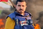 استشهاد المصور الصحفي في وكالة الأناضول منتصر الصواف في قصف على مدينة غزة