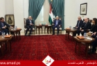 عباس يستقبل المدعي العام للمحكمة الجنائية الدولية
