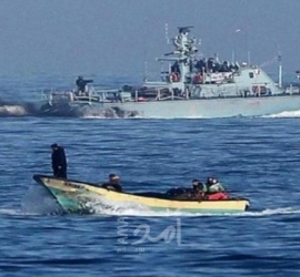الشرطة البحرية تٌغلق بحر غزة بسبب الأحوال الجوية