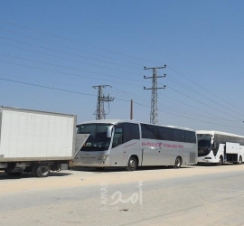 قوات الاحتلال تحتجز مئات المركبات شمال رام الله