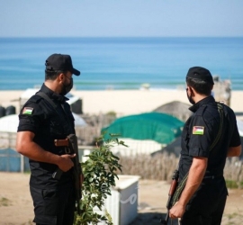 بحرية حماس تعلن إغلاق بحر قطاع غزة بسبب سوء الأحوال الجوية