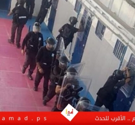 هيئة الأسرى: قوات القمع تقتحم الأقسام في "مجدو" وتعزل (40) معتقلاً
