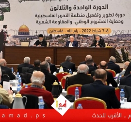 بيان المجلس المركزي الفلسطيني الذي يقر وقف التنسيق الأمني وتعليق الاعتراف بإسرائيل