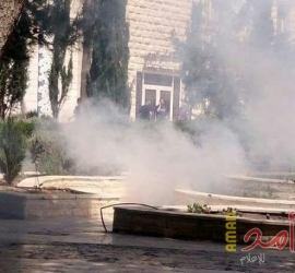 اندلاع مواجهات مع قوات الاحتلال في محيط جامعة القدس -فيديو
