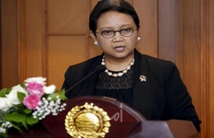 وزيرة خارجية اندونيسيا تدعو لتخصيص يوم دولي لمناهضة الاستيطان