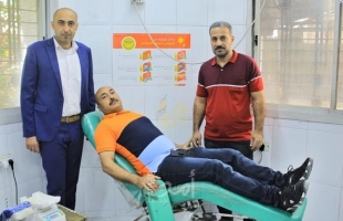 إصلاحي فتح ينظم حملة "تبرع بالدم" لمرضى السرطان في غزة