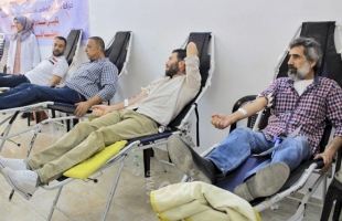 "إصلاحي فتح" ينظم حملة "تبرع بالدم" لمستشفيات غزة