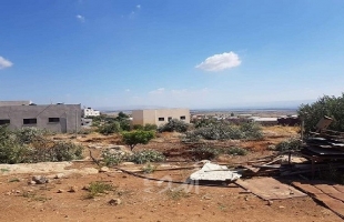 سلطات الاحتلال تخطر بتجريف أرض مزروعة بأشجار عنب غرب بيت لحم