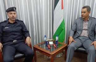 وكيل اقتصاد حماس يستقبل مدير عام الشرطة لبحث التعاون المشترك