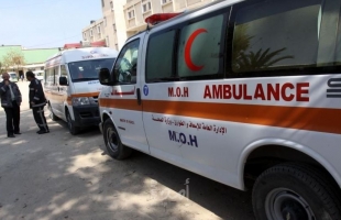 إصابة 5 مواطنين جراء حادث سير وسط قطاع غزة - صور