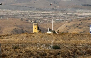 جيش الاحتلال يحبط محاولة تهريب أسلحة بالقرب من البحر الميت