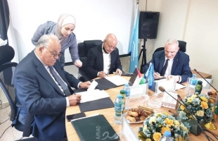 توقيع اتفاقية ما بين "اللجنة الوطنية" و "وزارة الاتصالات" و "دائرة شؤون اللاجئين" لدعم مشروع إنشاء الفريق الفلسطيني الوطني للبرمجة
