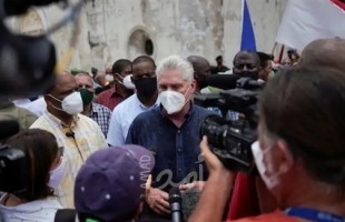 الرئيس الكوبي كانيل يعتبر الاضطرابات "كذبة"