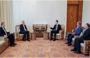 الرئيس السوري يستقبل طلال ناجي