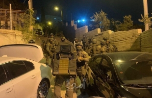 بلدية الاحتلال يهدم جدرانا استنادية في جبل المكبر