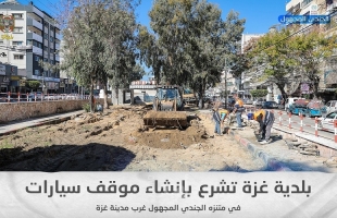 غزة: غضب شعبي بعد قرار تحويل حديقة الجندي المجهول لـ "موقف سيارات" … والبلدية توضح