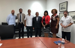 وفد من الجبهة الديمقراطية يزور وزارة الخارجية الكوبية