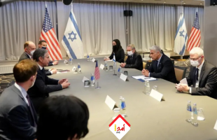 بلينكن يؤكد دعم أمريكا لحل الدولتين وبأمن إسرائيل في مواجهة تهديدات إيران