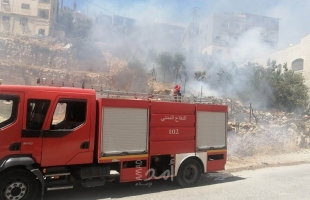 الدفاع المدني يتعامل مع (58) حادث ومهمة في الضفة الغربية