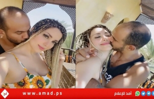 الفنانة السورية نسرين طافش في أحدث ظهور لها مع زوجها...فيديو