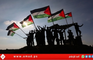 شباب الأمة: توزيع أعلام فلسطين في ذكرى الاستقلال