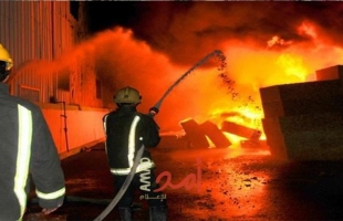 اندلاع حريق ضخم في مدينة العقبة الأردنية
