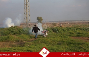 طائرات الاحتلال تستهدف أرضاً زراعية في مخيم البريج قرب مدرسة فتحي البلعاوي