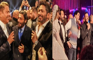 أحمد عصام يكشف سر غناء عمرو دياب لأغنية "جلجلى" بحفل زفافه