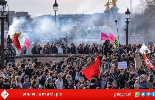 عمال فرنسا يدعون للتظاهر مرة أخرى ضد قانون المعاشات