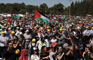 مسيرة في رام الله تنديدا باستمرار عدوان الاحتلال على شعبنا