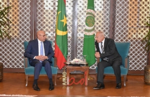 أبو الغيط يستقبل الرئيس الموريتاني لبحث التطورات على الساحة العربية