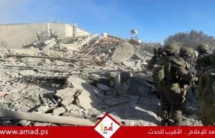 جيش الاحتلال يهدم منزلاً في "طورة" غرب جنين- فيديو