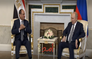 "بوتين" يأمل بتشغيل المنطقة الصناعية  الروسية في مصر