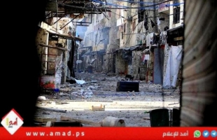 قناة ترصد آثار الاشتباكات بحي حطين في مخيم عين الحلوة - فيديو