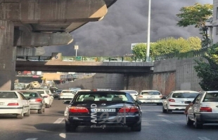 اندلاع حريق في مصنع تابع لوزارة الدفاع الإيرانية شمال طهران