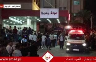 شهيد وعدد من الإصابات إثر استهداف طائرة إسرائيلية مسيرة مجمع ناصر الطبي