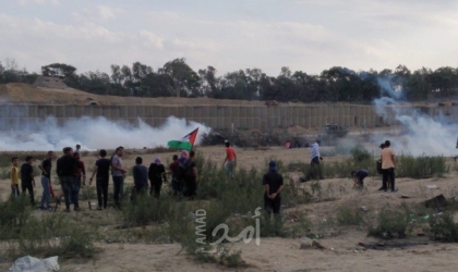 عشرات الإصابات برصاص جيش الاحتلال في مسيرات كسر الحصار شرق غزة