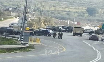 قوات الاحتلال تغلق حاجز "جيت" العسكري وتسبب أزمة مرورية