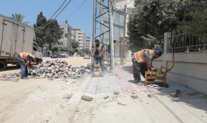 بلدية غزة: توريد مواد ومستلزمات لمشاريع خدماتية جديدة