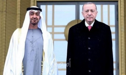محمد بن زايد والرئيس التركي يبحثان هاتفيًا سبل تعزيز العلاقات الثنائية