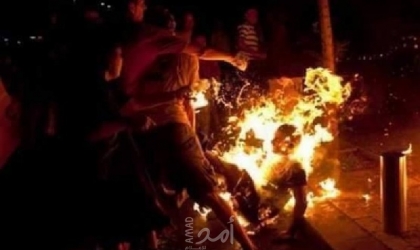 مواطن يحرق نفسه ويصاب بجراح خطيرة شمال قطاع غزة