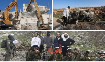 تواصل انتهاكات قوات الاحتلال والمستوطنين الإرهابيين ضد الفلسطينيين في الضفة والقدس