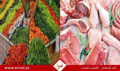 أسعار الخضروات والدجاج في أسواق قطاع غزة