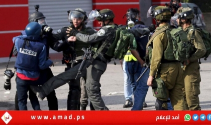 الإعلام الرسمي يدين اعتقال جيش الاحتلال لطاقمه في مدينة أريحا
