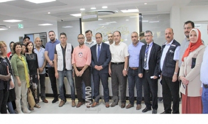 صحة حماس: وفد دولي يزور"مجمع الشفاء" ويثمن جهود الصحة في تعزيز خدماتها