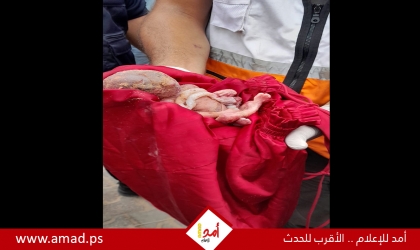 ولادة شهيدة لطفلها الشهيد في غزة.. حكاية تكرر مشهدها في العدوان الإسرائيلي على قطاع غزة - صور