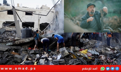 استشهاد 18 فلسطينيا من عائلة درويش في قصف جيش العدو على مخيم النصيرات بينهم الفنان علاء قدوحة