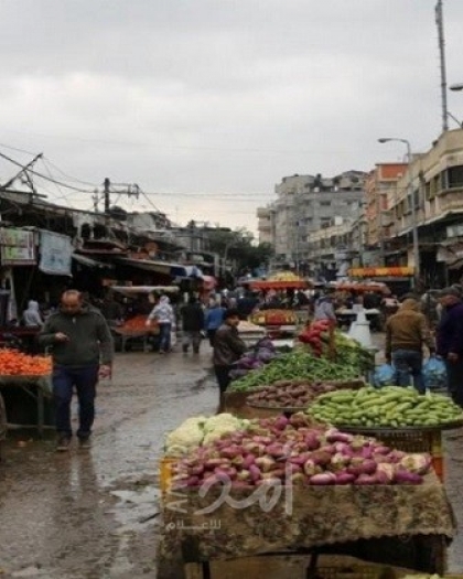 أسعار  الدجاج والخضروات في غزة" الأربعاء"